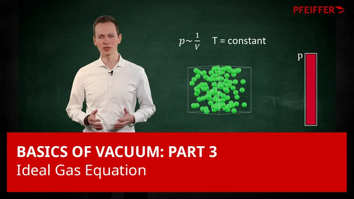 真空基础知识：第 3 部分 - 理想气体方程 | Pfeiffer Vacuum+Fab Solutions