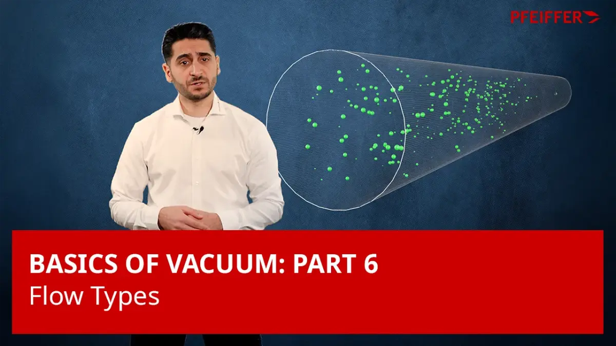 真空基础知识：第 6 部分 - 流量类型 | Pfeiffer Vacuum+Fab Solutions